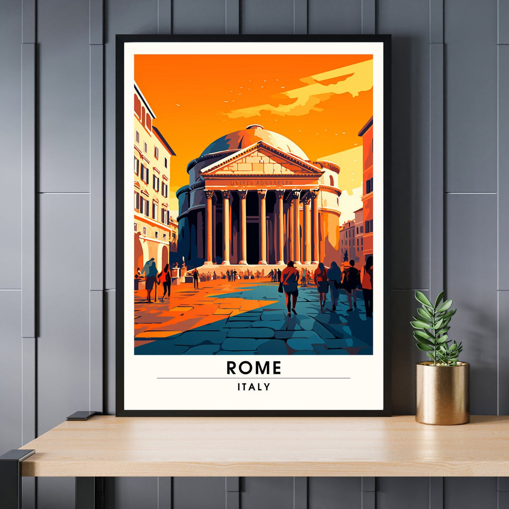 Affiche Rome | impression de voyage Rome  | Impression Rome | Affiche Italie
