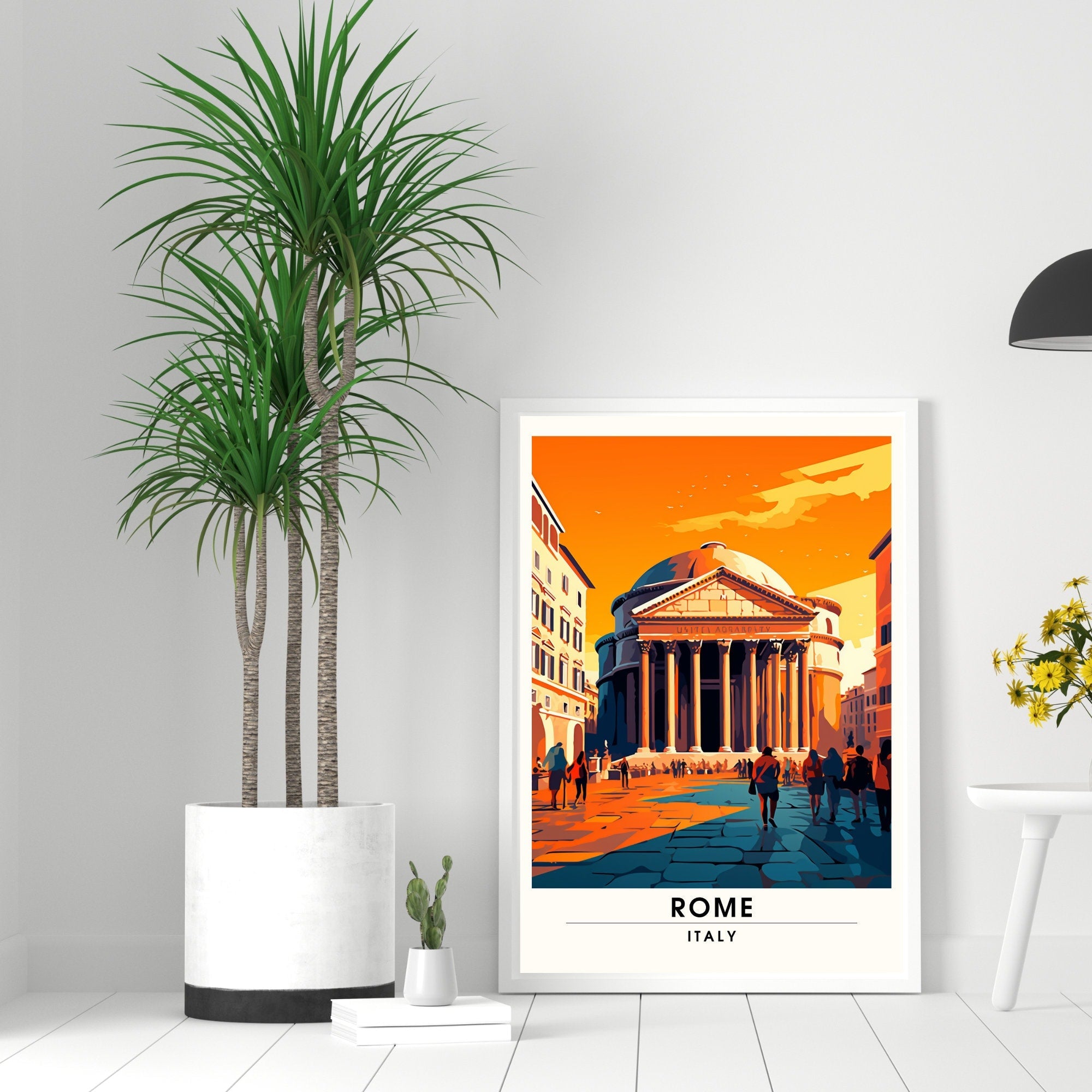 Affiche Rome | impression de voyage Rome  | Impression Rome | Affiche Italie