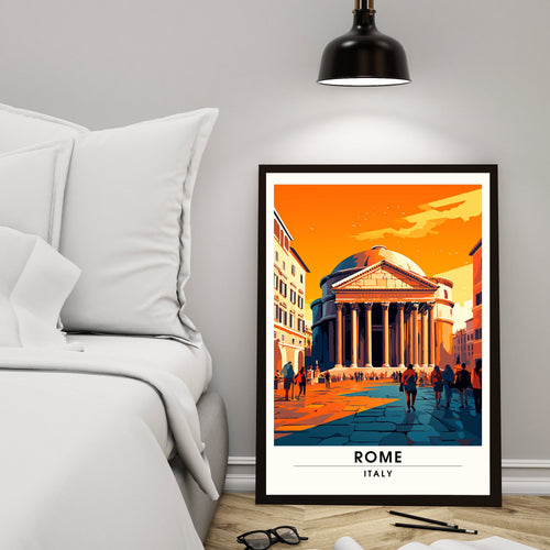 Affiche Rome | impression de voyage Rome  | Impression Rome | Affiche Italie